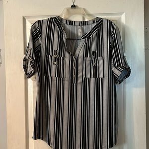Per Seption Concept nylon blouse.